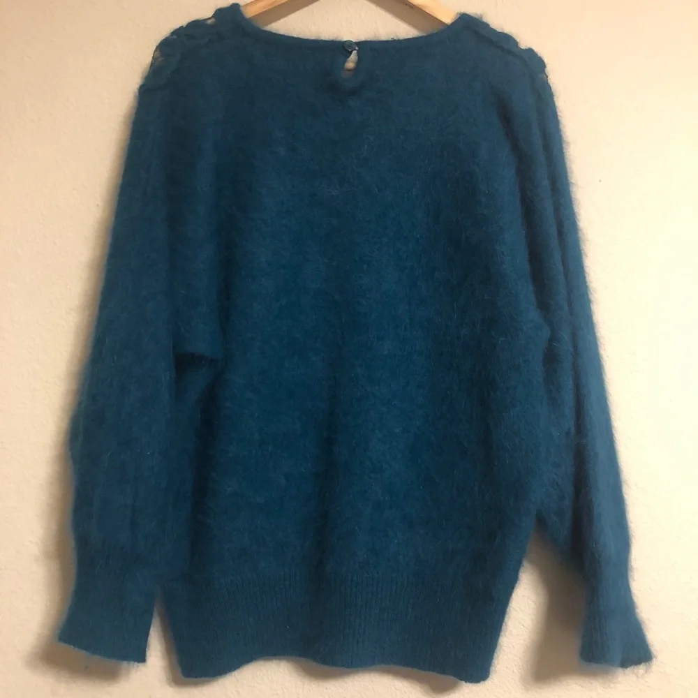 Vintage Connie A Lee‎ Angora Fuzzy Sweater